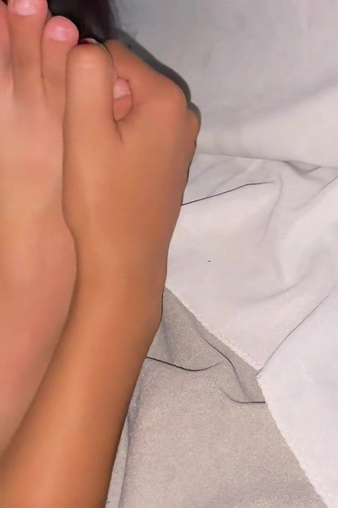 Licking My Toes Most Hot Girl Was Despirate to Get Fucked by Me