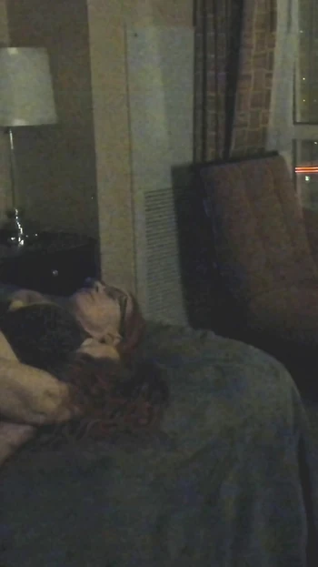 Unforgettable moment from "Vacation Sex Against A Window On The Las Vegas Strip Wih Hot Redhead MILF"