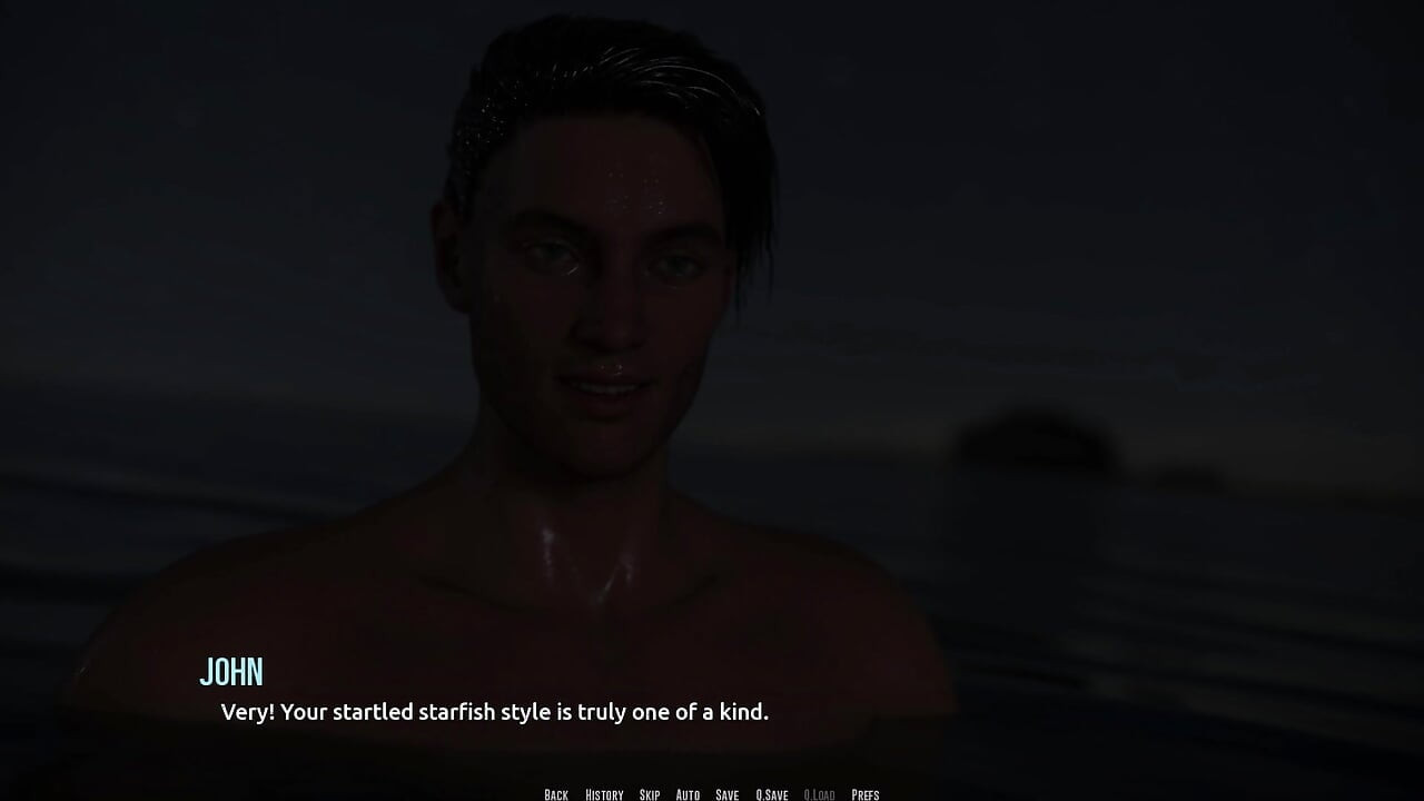Dominos Beach 16 John First Date Fiona Boat Ocean Sunset Sfw