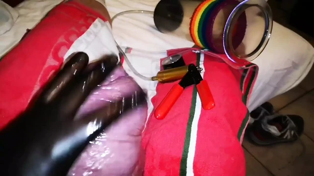 Pumping up the Silicone Cock Again