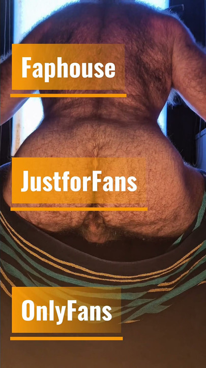 Hairy Bear Undresses