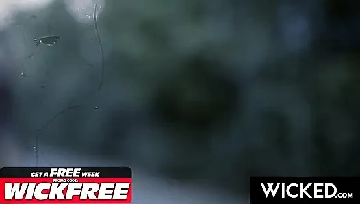 Wicked - ateşli 1920'lerin flapper violet starr sert sikilirken inliyor