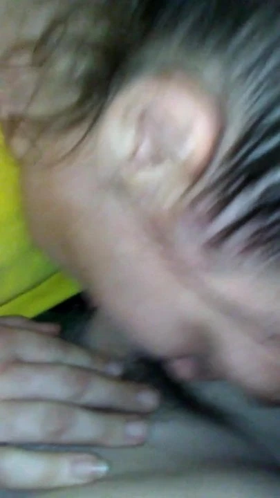 Sucking my cock
