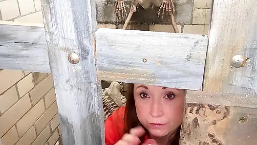 Sucking off the Prison Guard