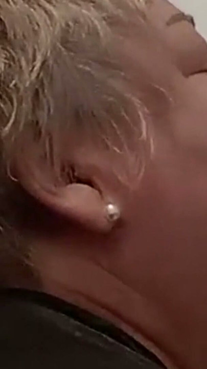 my mother-in-law washed my penis and then did a deep blowjob and got cum in her mouth | Clip 2