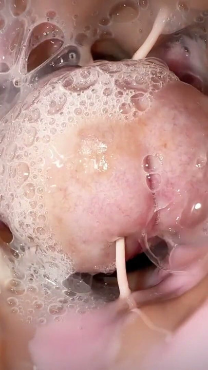Nano pussy with Sensitive stimulators is capable of inducing even a double ejaculation | Clip 2