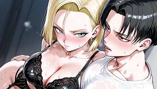 Levi (aot) X Android 18 (db)