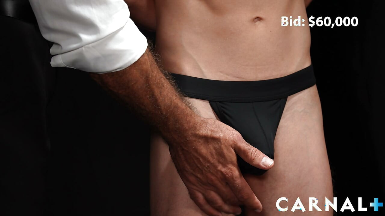 BoyForSale - Noah White gets claimed at auction by his fourth master