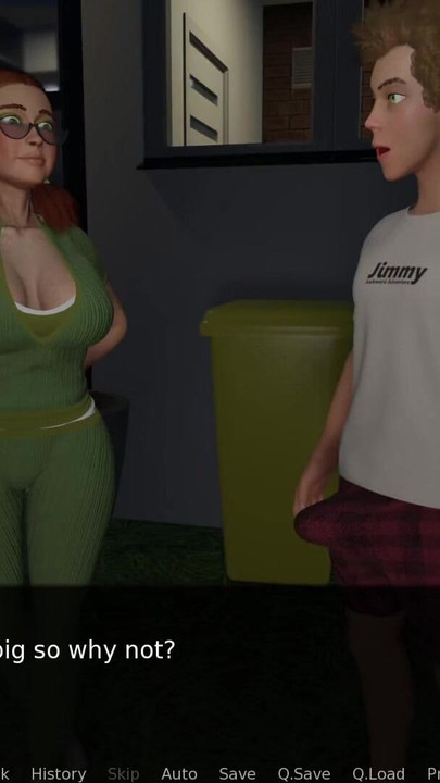 Iconic moment from "Jimmy's Awkward Adventures Part 7 (Sexy Reporter's Sex Tape)"