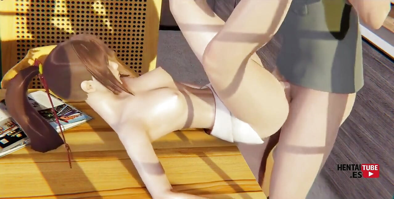 Jigokuraku Hentai - Yamada Asaemon Sagiri Sex ve stole - Japonská Asijská Manga Anime kreslená hra porno video animace