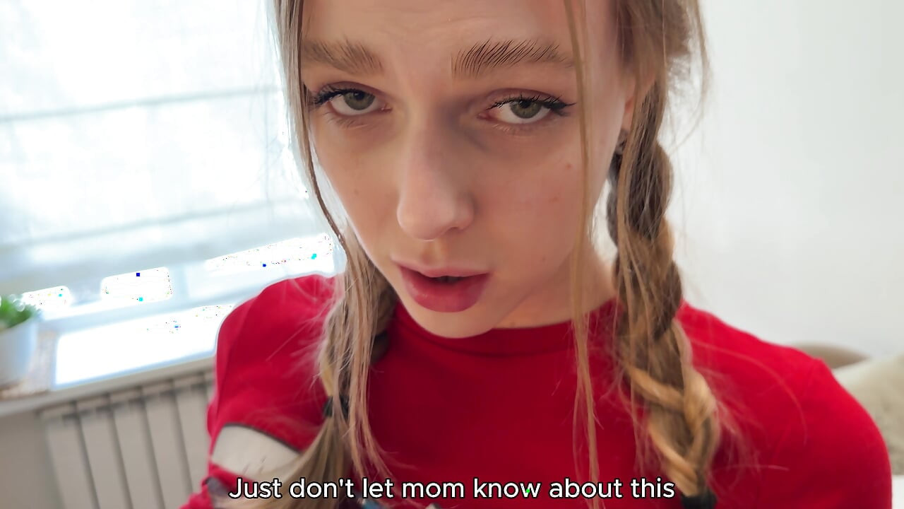 THE STEP-FATHER FUCKED HIS STEP-DAUGHTER FOR HER MISTAKE - SHE'LL HAVE TO WORK IT OFF WITH HER PUSSY