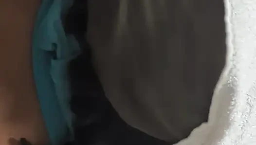 Letting him test out new equipment while he fuck me!