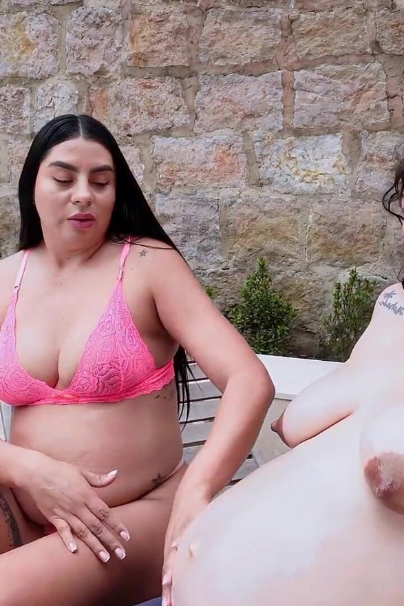 Married Man Fulfills His Fantasy of Being with Two Women Who Are Also Married and Pregnant