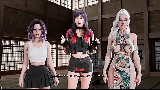 Julia di Jepang 3 himiko setuju untuk melatih julia