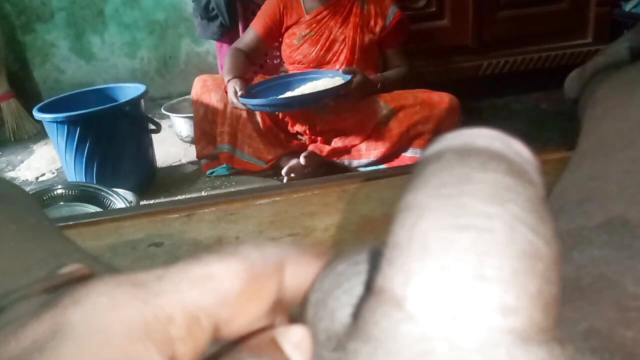 بلدي هاسباند الديك Handjob مع المنزل