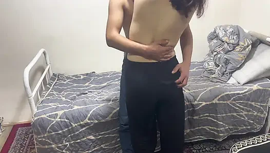 Caught my stepson my wife