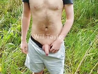 Will Taylor , compilación desnuda al aire libre