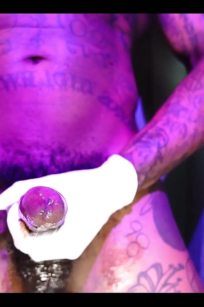 ビッグ・ブラック・ヘアリー・コック・ワーシップ ハレルヤ・ジョンソン(上にあれば下に)