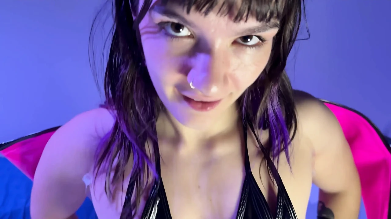 Succubus Domme Tease in Heels / Spit and Cum for Me