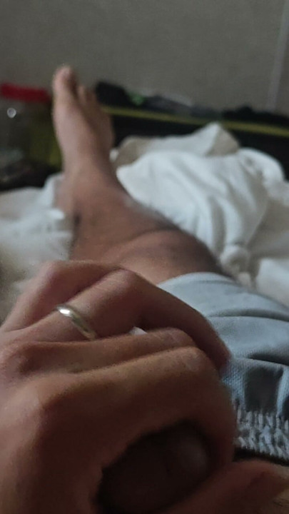 Starting the Day Right: A Morning Wank in Bed