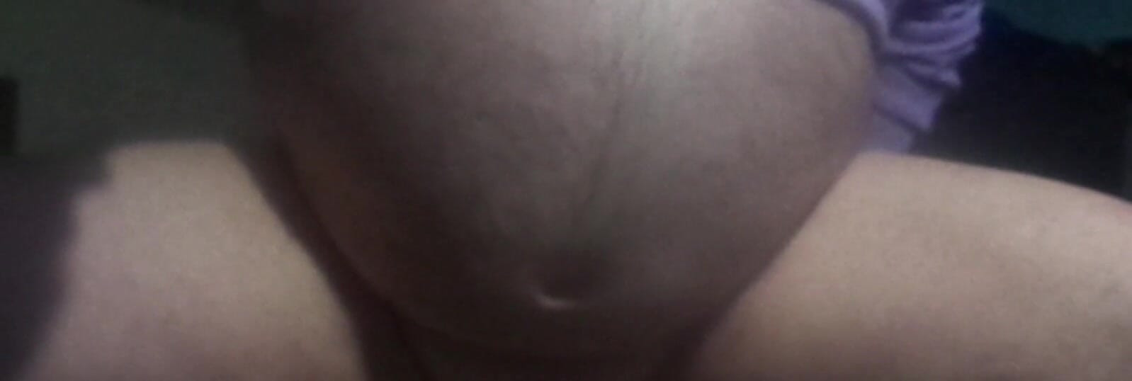 Cumming hands-free with a dildo in the ass