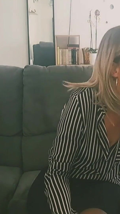 Must-share moment from "Mature milf sucks two fans big cock until she gets cum on her face"