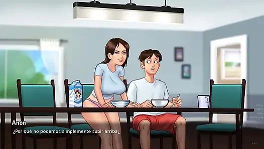 ich ficke meine stiefschwester schnell, ohne dass jemand uns sieht - Summertime saga