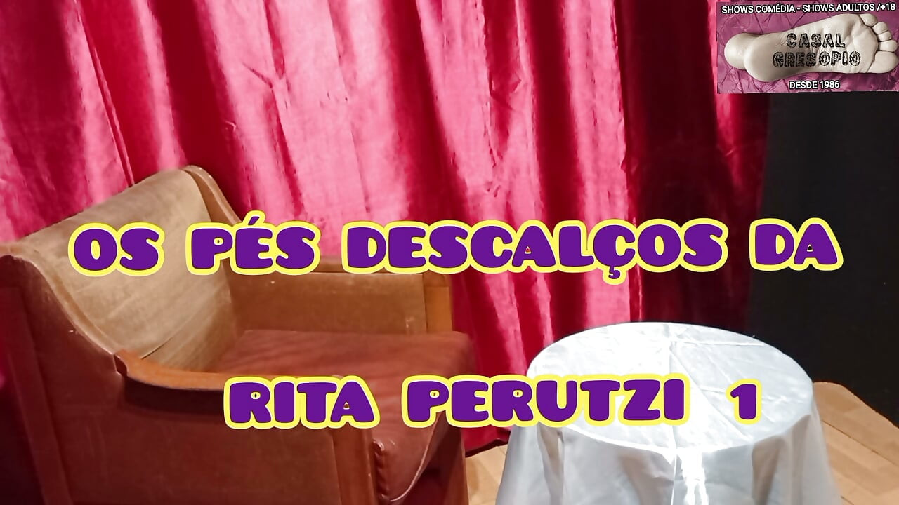 The bare feet of Rita Perutzi 1
