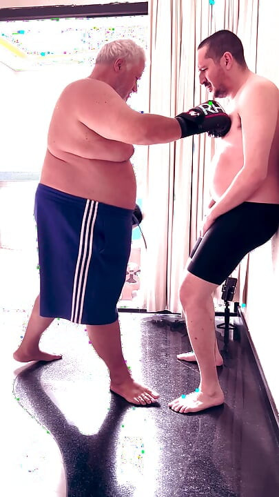 Daddy Boss Boxer Gutpunching Me