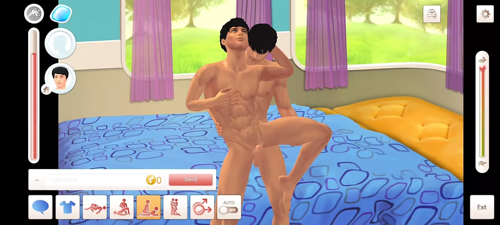 3D - quente indiana gay meninos fodendo jogo