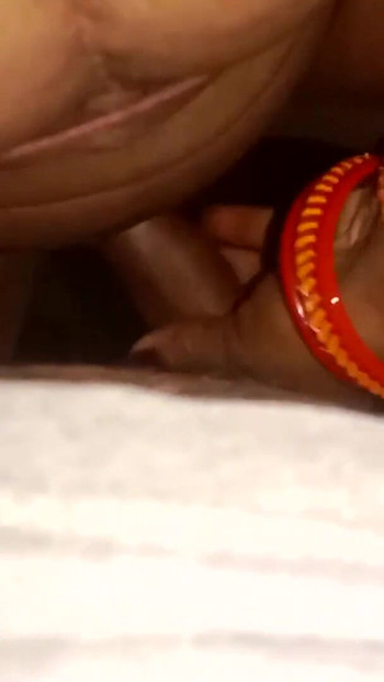 Captivating moment from "Tamil Aunty Midnight Hot Sex with Boyfriend"