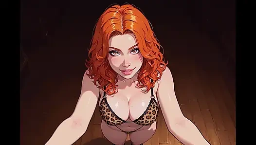 Горячая рыжая стриптизерша делает приватный танец - добро пожаловать в Port Haven No4, геймплей