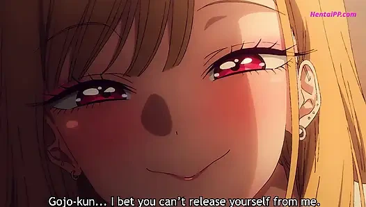 Gojo pertama kalinya nggak canggung - sempurna banget. Karena itu dengan Marin (Hentai)