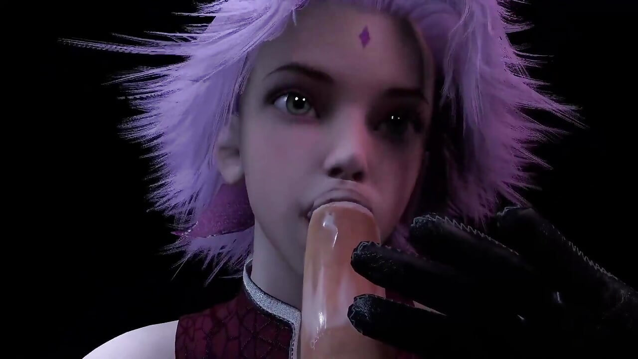 Sakura chupa pau em POV - Naruto 3D Hentai Paródia