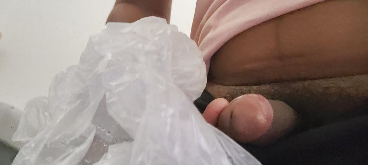 Stepdad Plays with Boys Ass and Fucks gay handjob bathroom
