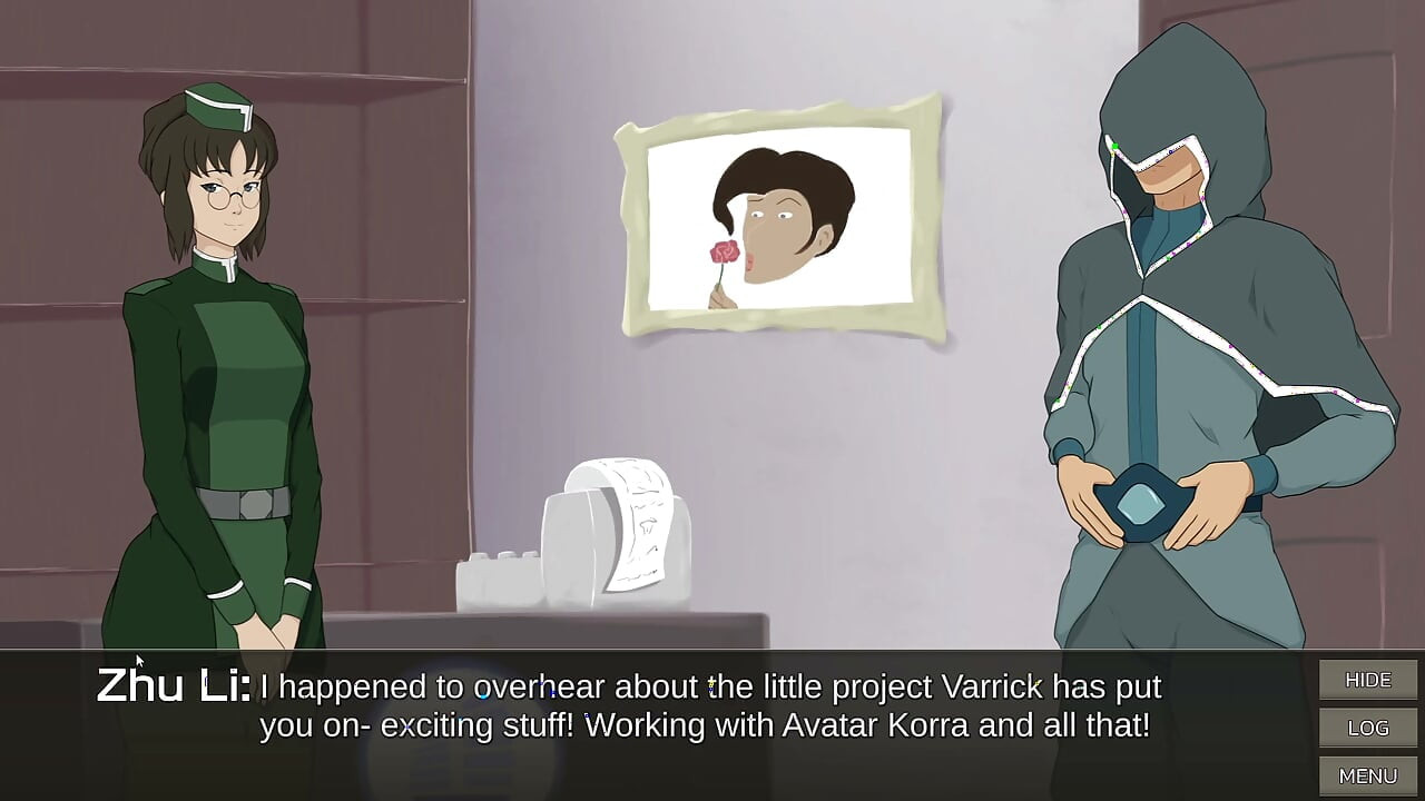 Korra's new Model job - Cummy Bender part 1