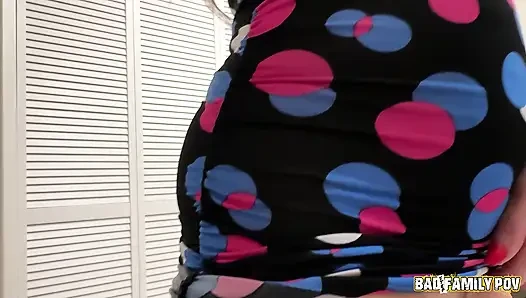 BadFamilyPOV -A horny stepmom can't resist her stepson's morning boner.