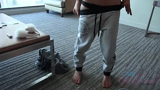 Pov - si sange kenzie reeves lagi asik fingering dan fingering memek beceknya sampai menggoda