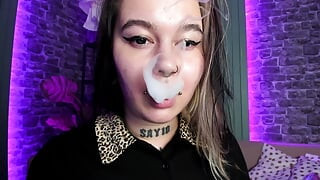 Vapando e fazendo muita fumaça