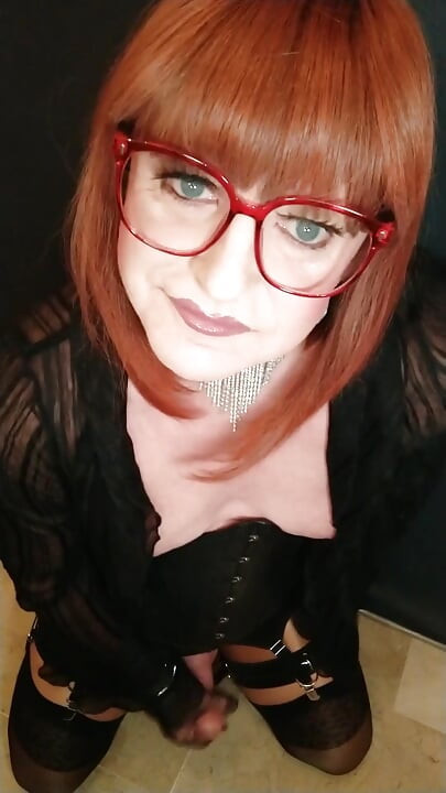 Naughty Latex Crossdresser