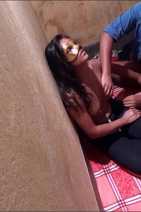 Real happy Indian couple making love in missionary with pussy licking and romantic kissing