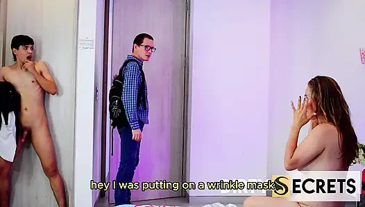 MY STEPSON DISCOVERS ME BEING UNFAITHFUL TO MY HUSBAND AND BECOMES MY ACCOMPLICE.