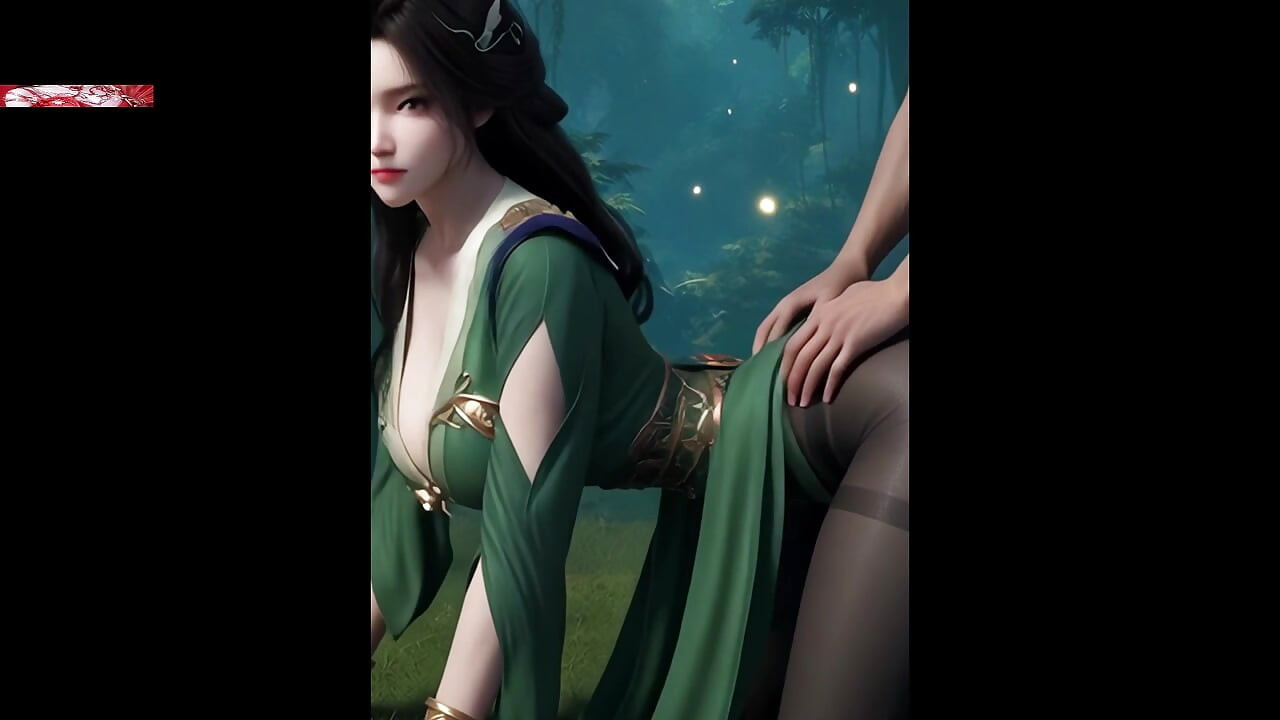 Seduzione virtuale: 3D dea delle curve- Animazione 3D Hentai