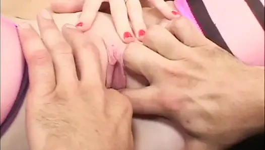 Unleashed and Hot Redhead Banged in a Wild Threesome