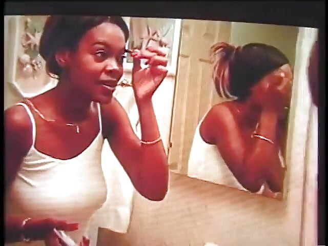Two African Lesbians Eat Cunts in Swimming Pool Then Go Back Inside