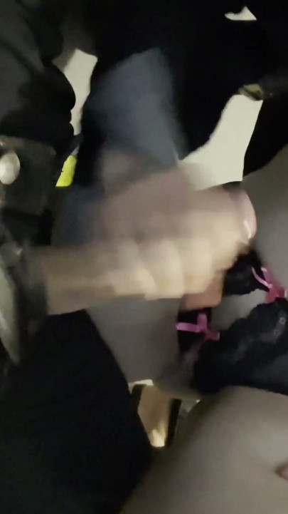 She finishes her mouth flowing with sperm and her pussy filled | Clip 1