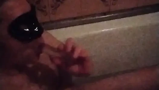 Küvette anal seks ile doğal