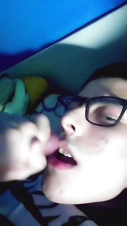 selfsuck and cum twice in mouth