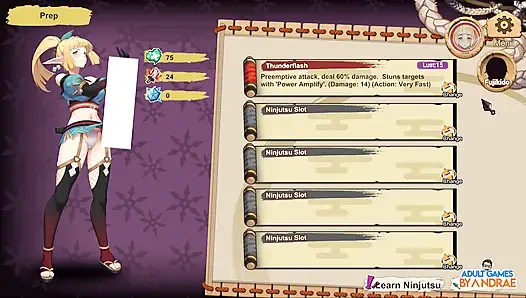 Flee, My Elven Ninja! 3D Gameplay Part 1