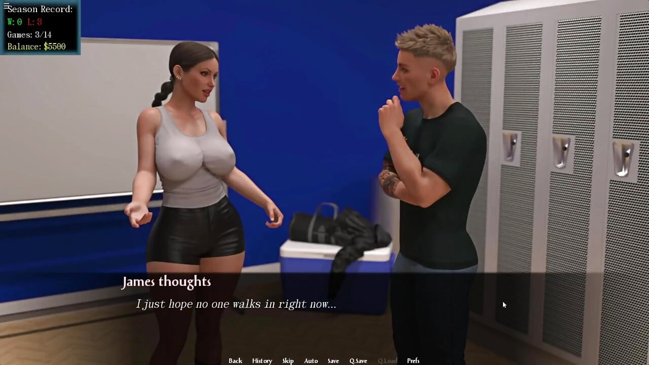 James Fucking Big Ass Reporter Girl In Locker Room Caught By Coach